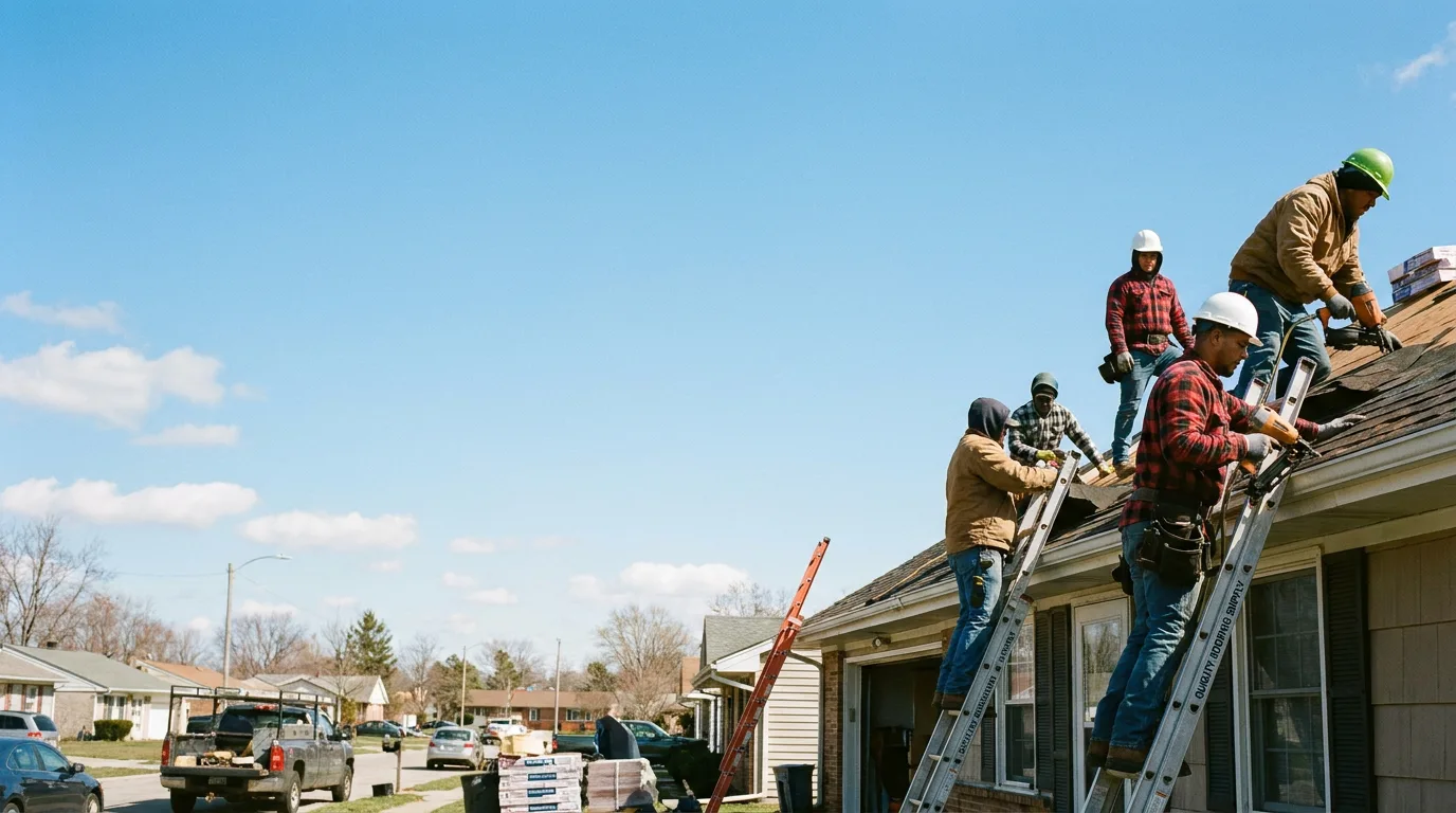 Roofing in Geff, IL near me